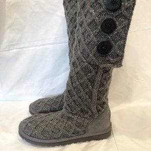 Ugg Lattice Cardy Knit Boot